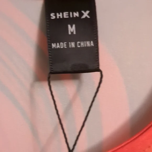 SHEIN Vibrant Orange and Green Maxi Dress - Picture 2 of 6